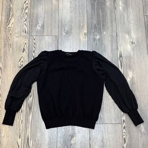Zac & Rachel sweater with sheer sleeves